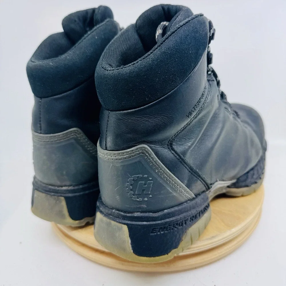Hytest FootRests 2.0 Composite Toe Work Boots Mens 8.5 EEE Wide Waterproof Black